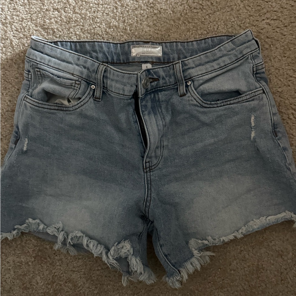 Kut from the Kloth Light Blue Jean Shorts